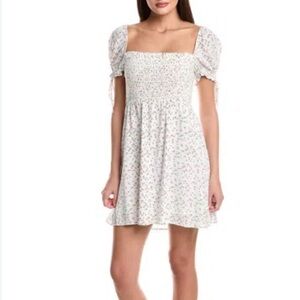 Bardot Mini Dress Ditsy Floral Print Revolve 6/Small